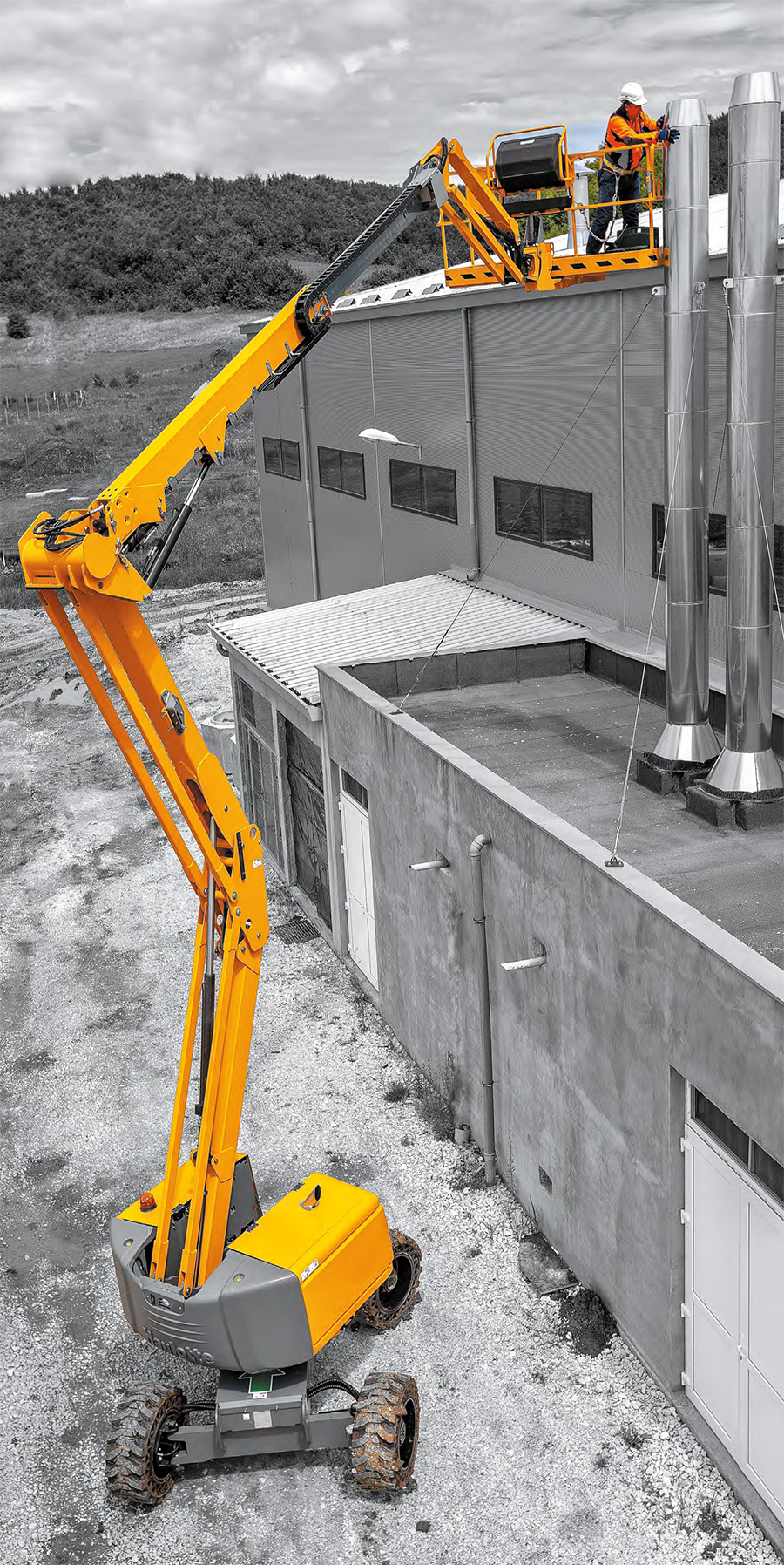 越野曲臂式高空作業(yè)平臺(tái)